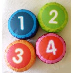 Set de 4 Pouf 1,2,3 y 4